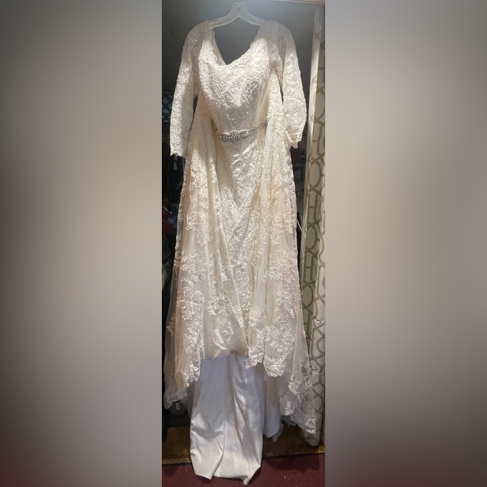 Selling brand new Wedding Dress still in bag  not worn 20W OC by Oleg Cassini.